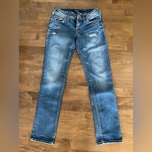 Silver Suki Slim Jeans